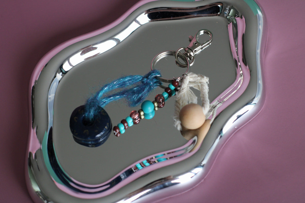 Porte-clefs en perles