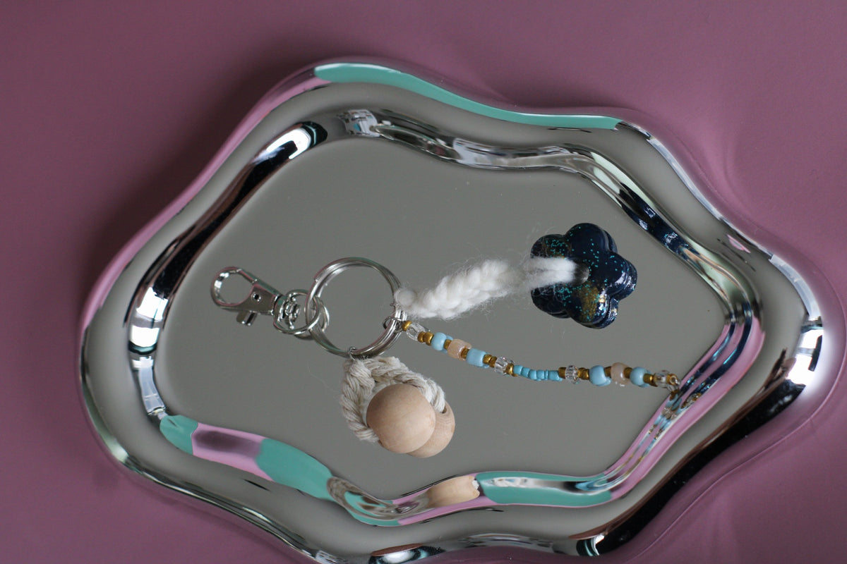 Porte-clefs en perles