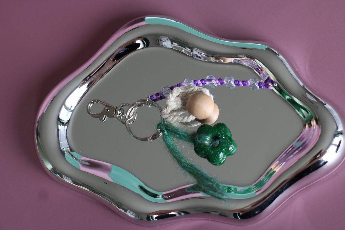 Porte-clefs en perles