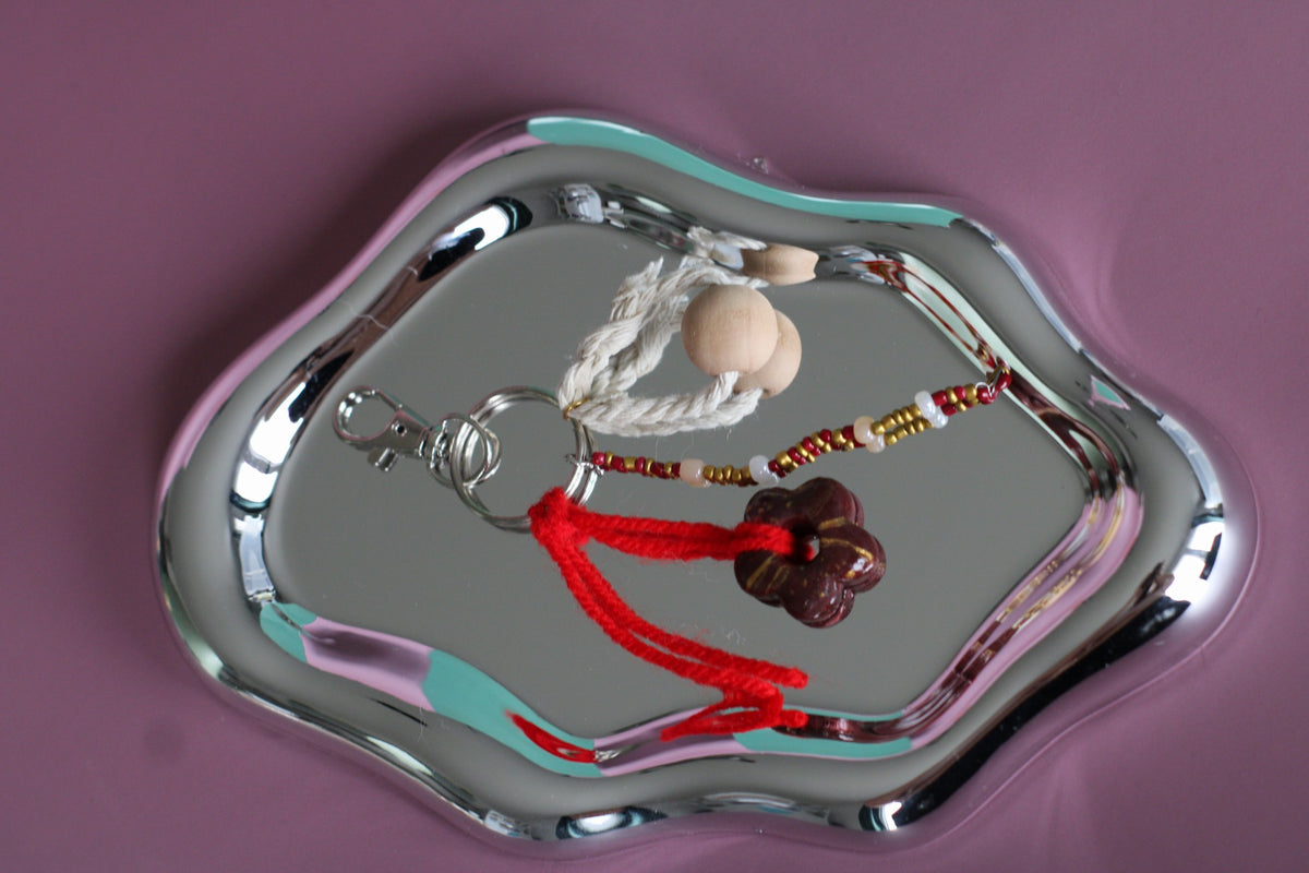 Porte-clefs en perles
