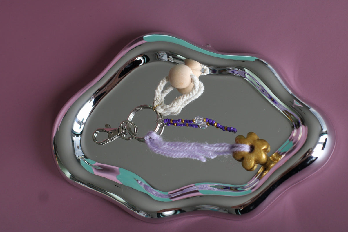 Porte-clefs en perles
