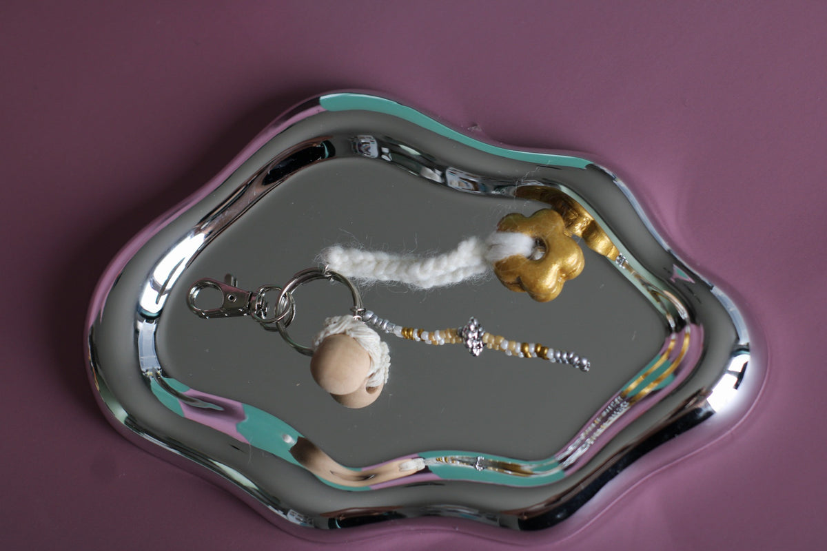 Porte-clefs en perles
