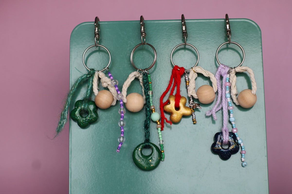 Porte-clefs en perles