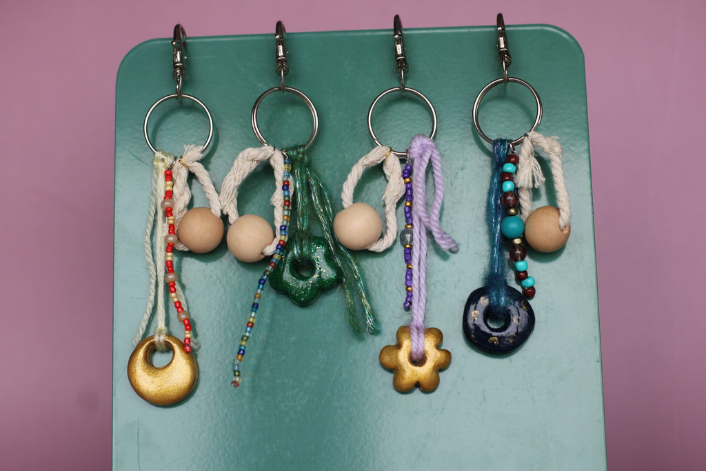 Porte-clefs en perles