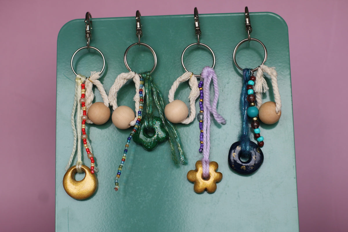 Porte-clefs en perles