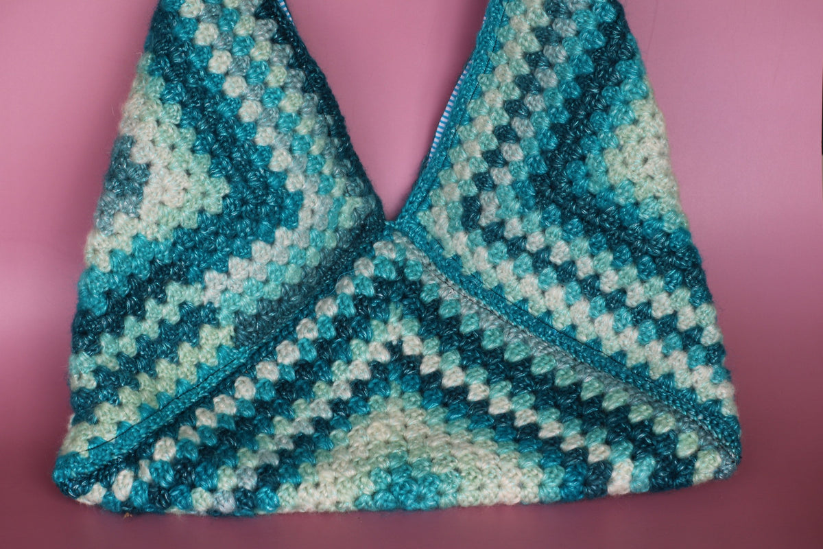 Tote bag bleu
